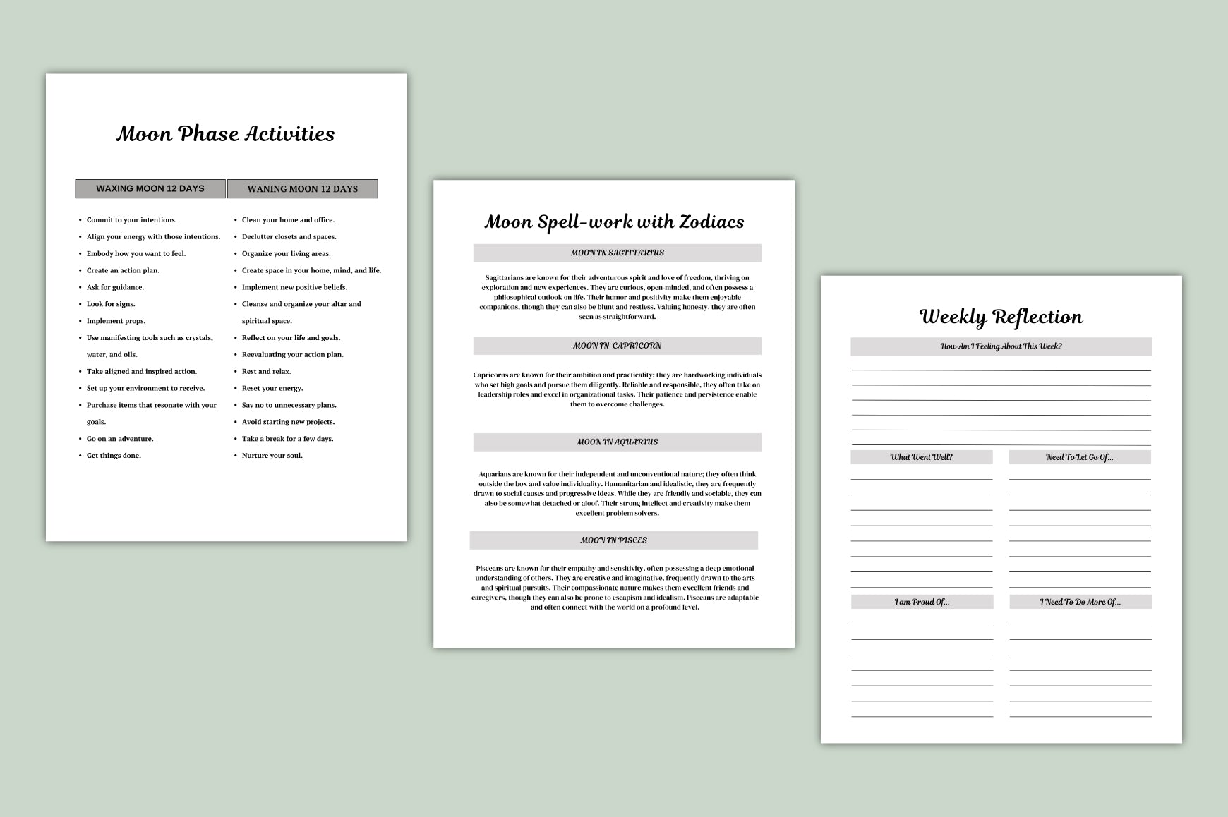 Lunar Energy Practice Journal