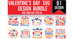 Valentine SVG Bundle 9 - CraftNest - Digital Crafting and Art