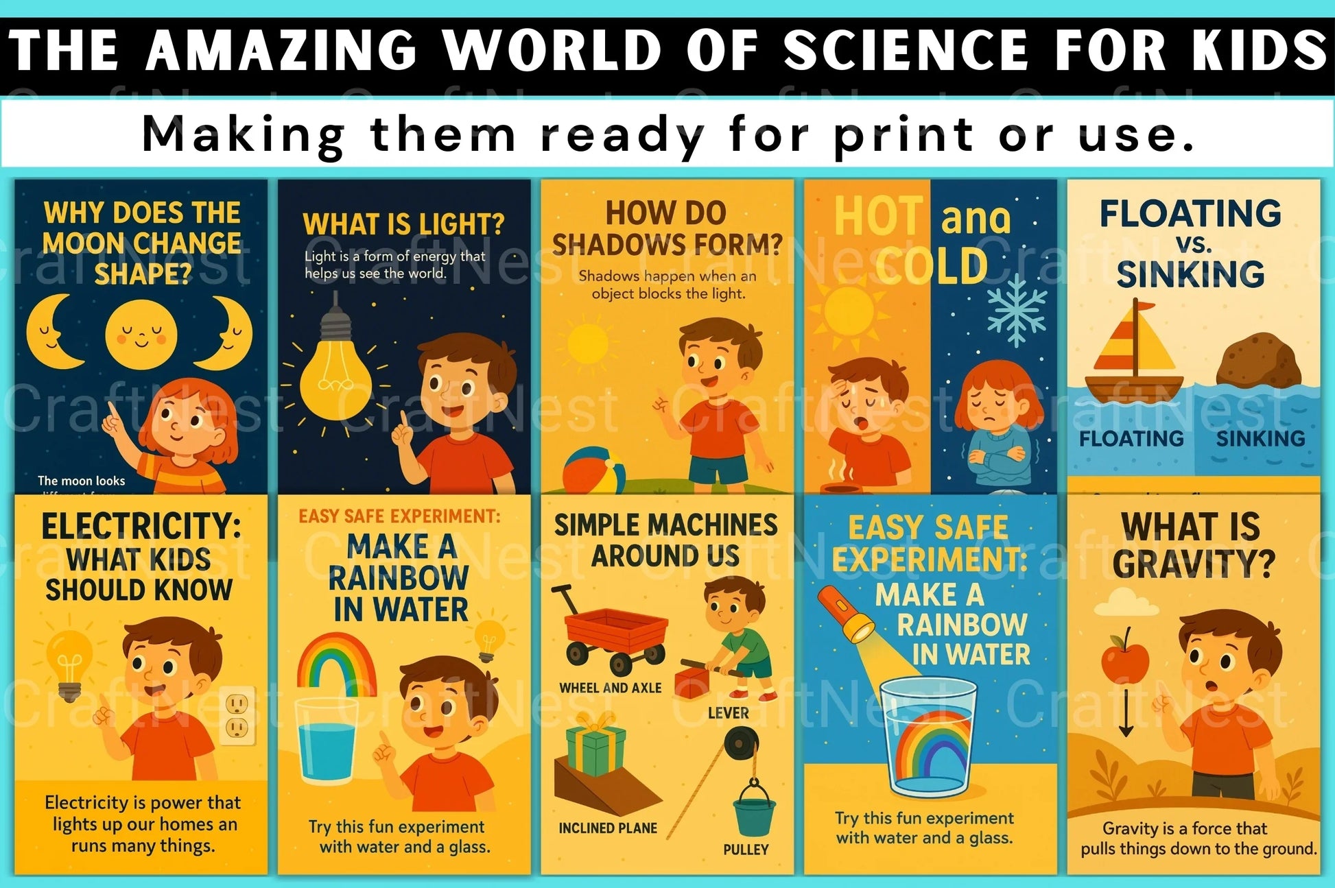 The Amazing World of Science - CraftNest - Digital Crafting and Art