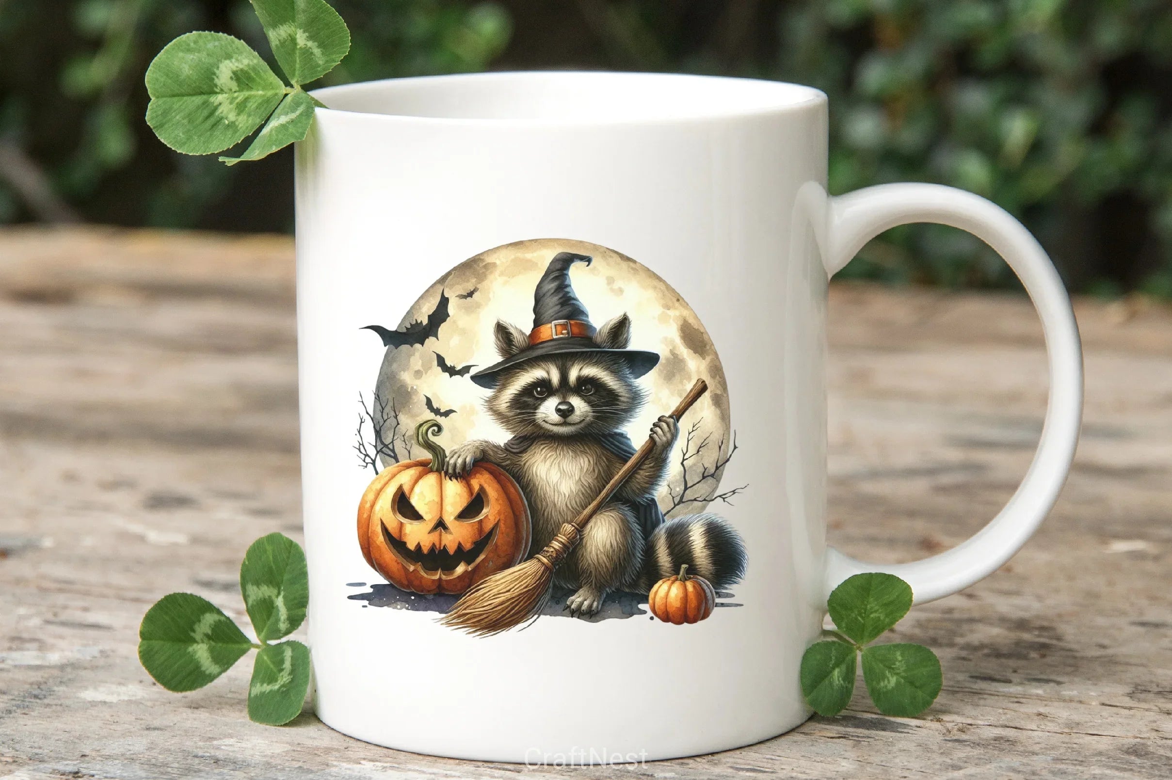 Halloween Raccoon Clipart Bundle 11 - CraftNest - Digital Crafting and Art