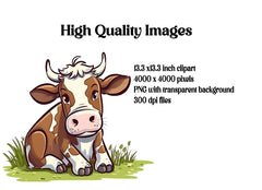 Cartoon-Style Farm Clipart - CraftNest