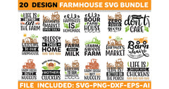 Farmhouse SVG Bundle - CraftNest - Digital Crafting and Art