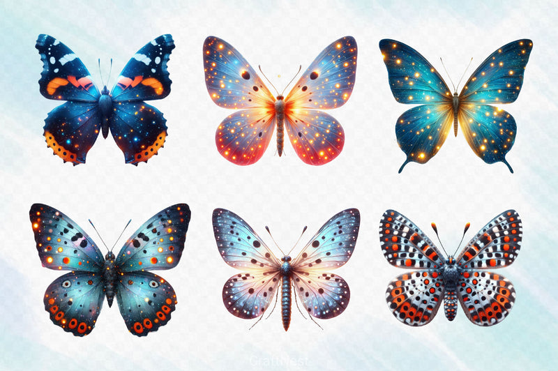 Butterfly Clipart Bundle 27 - CraftNest - Digital Crafting and Art