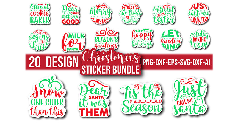 Christmas SVG Bundle 4 - CraftNest - Digital Crafting and Art