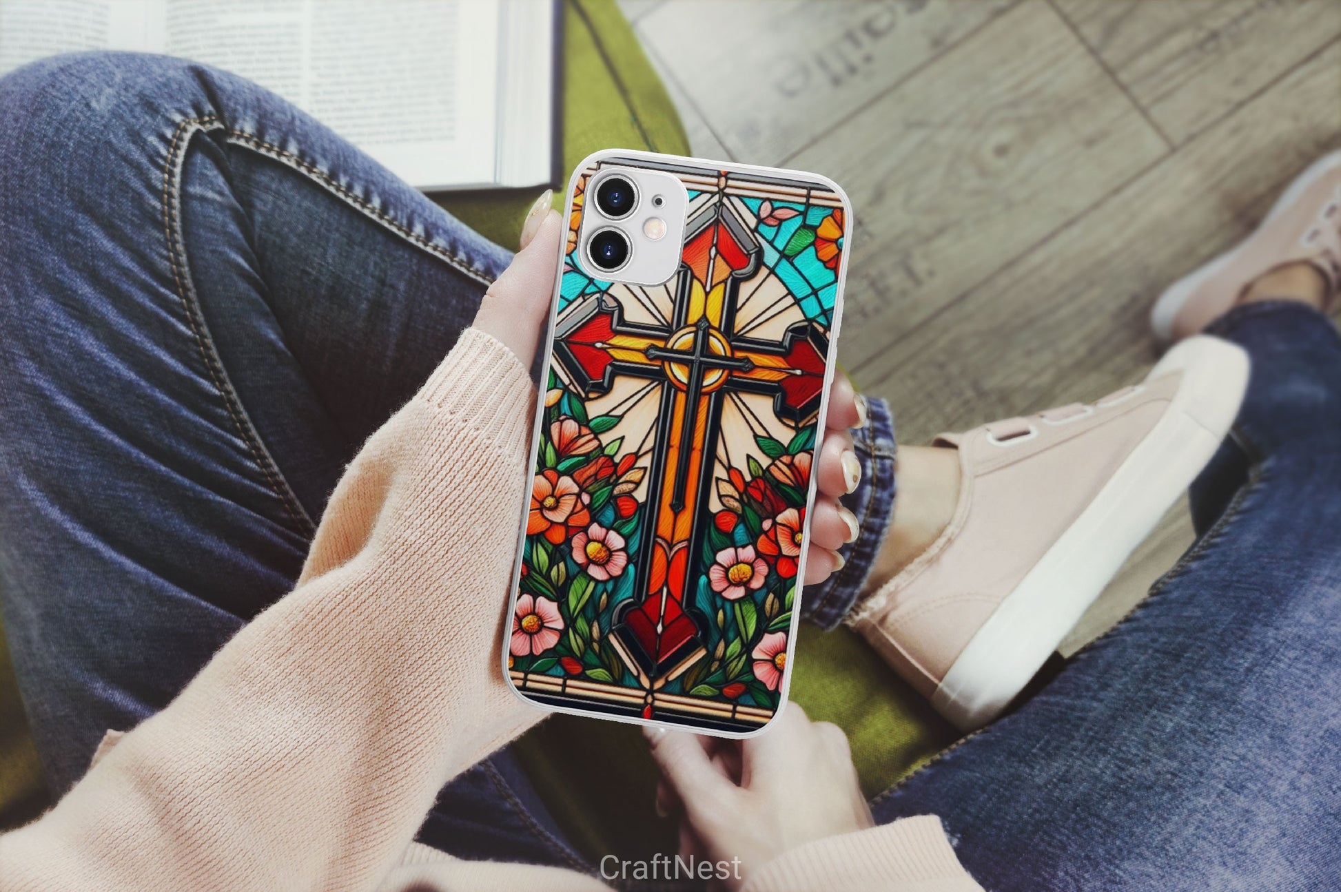 Stained Glass Cross Tarot Card Clipart Bundle 13 - CraftNest - Digital Crafting and Art