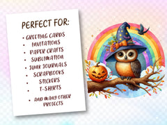 Halloween Owl Clipart Bundle 4 - CraftNest - Digital Crafting and Art