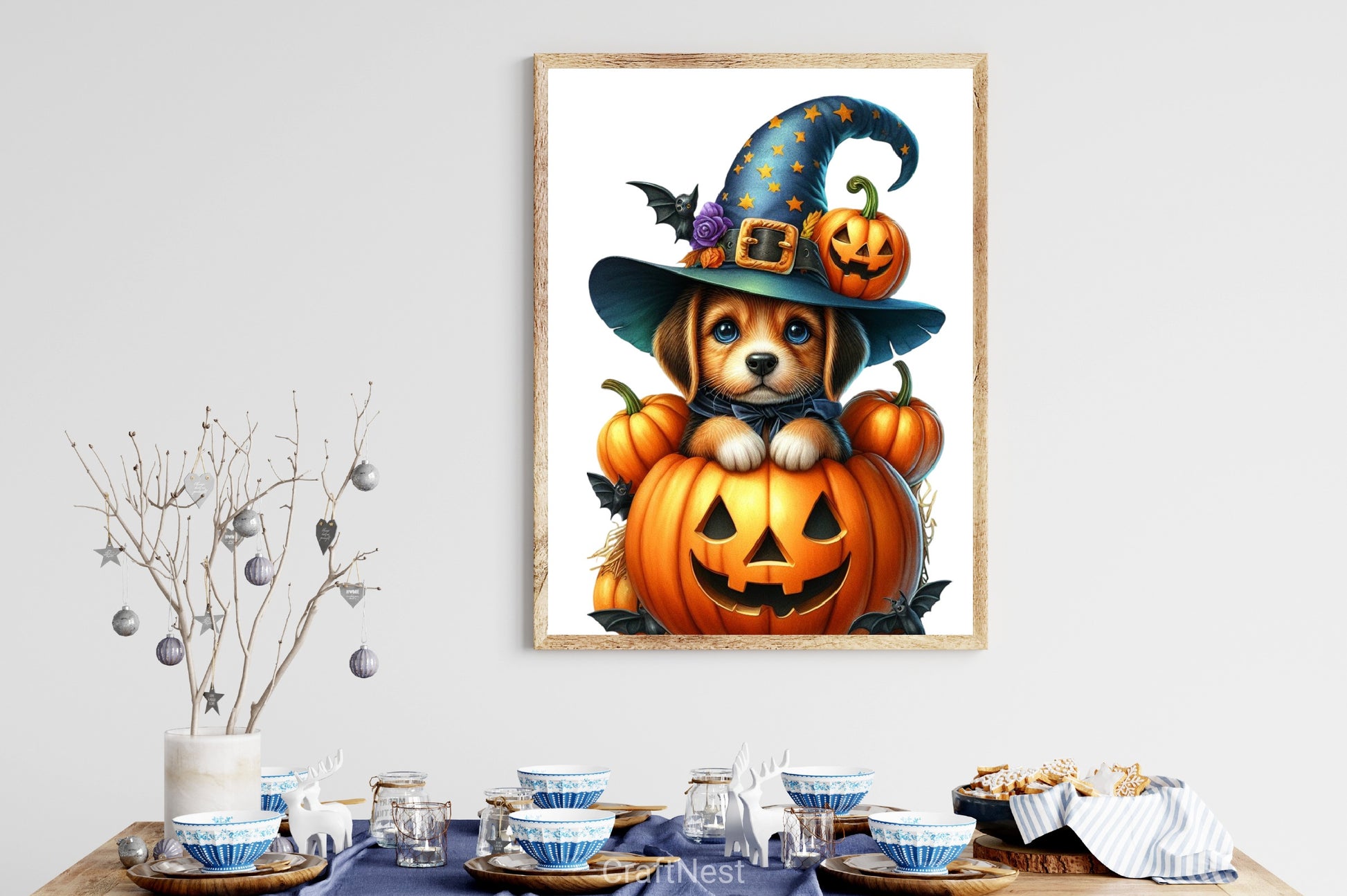 Cute Dog Halloween Clipart Bundle - CraftNest - Digital Crafting and Art