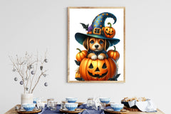 Cute Dog Halloween Clipart Bundle - CraftNest - Digital Crafting and Art