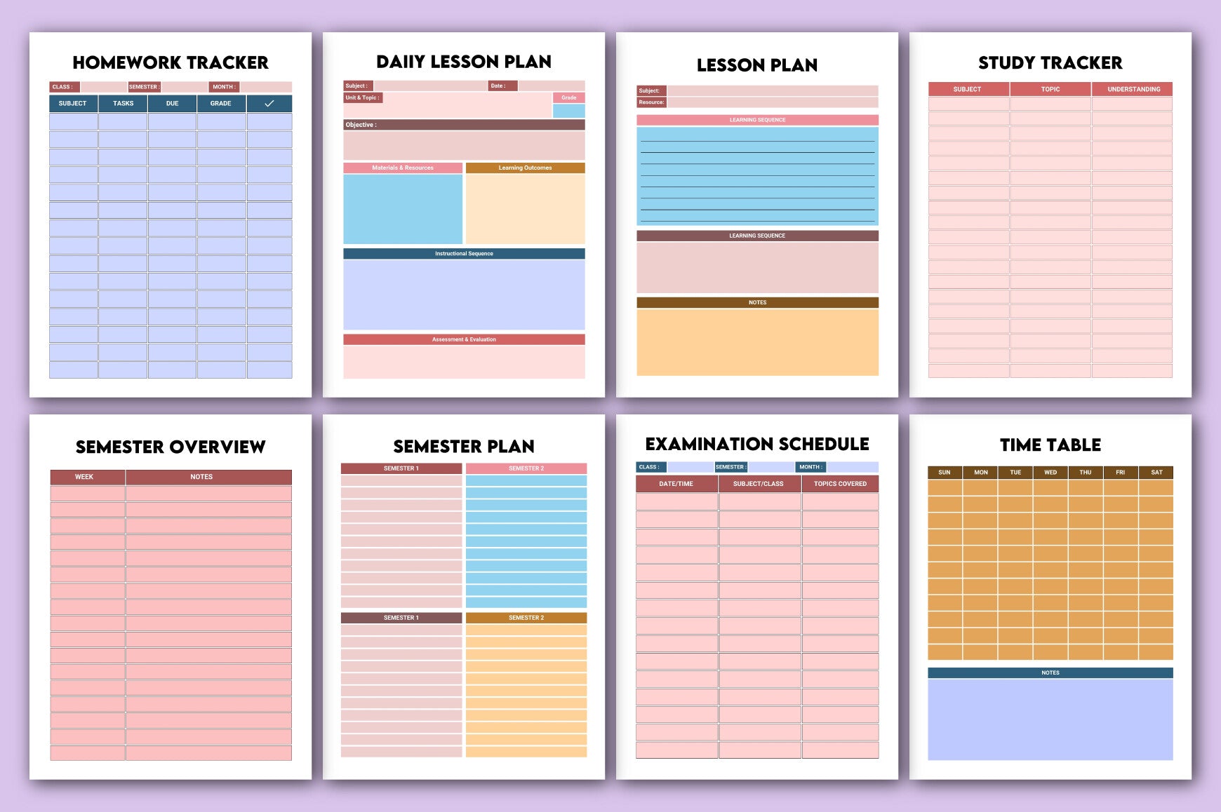 Genius Agenda Planner for Effective Organization