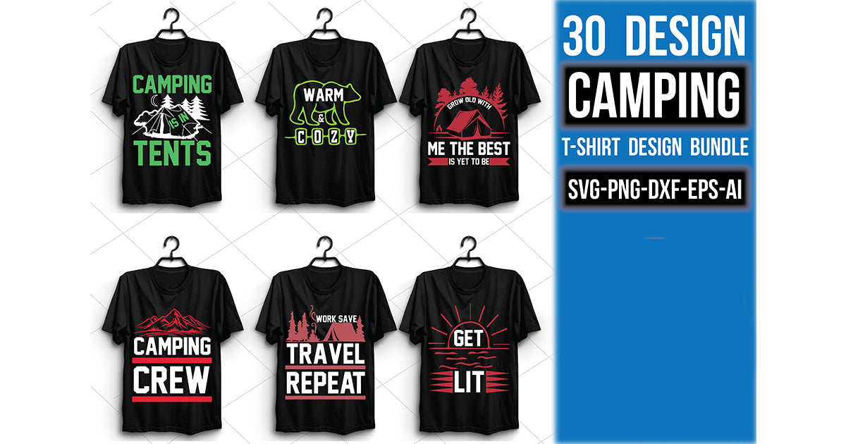 Camping Bundle 8 - CraftNest - Digital Crafting and Art