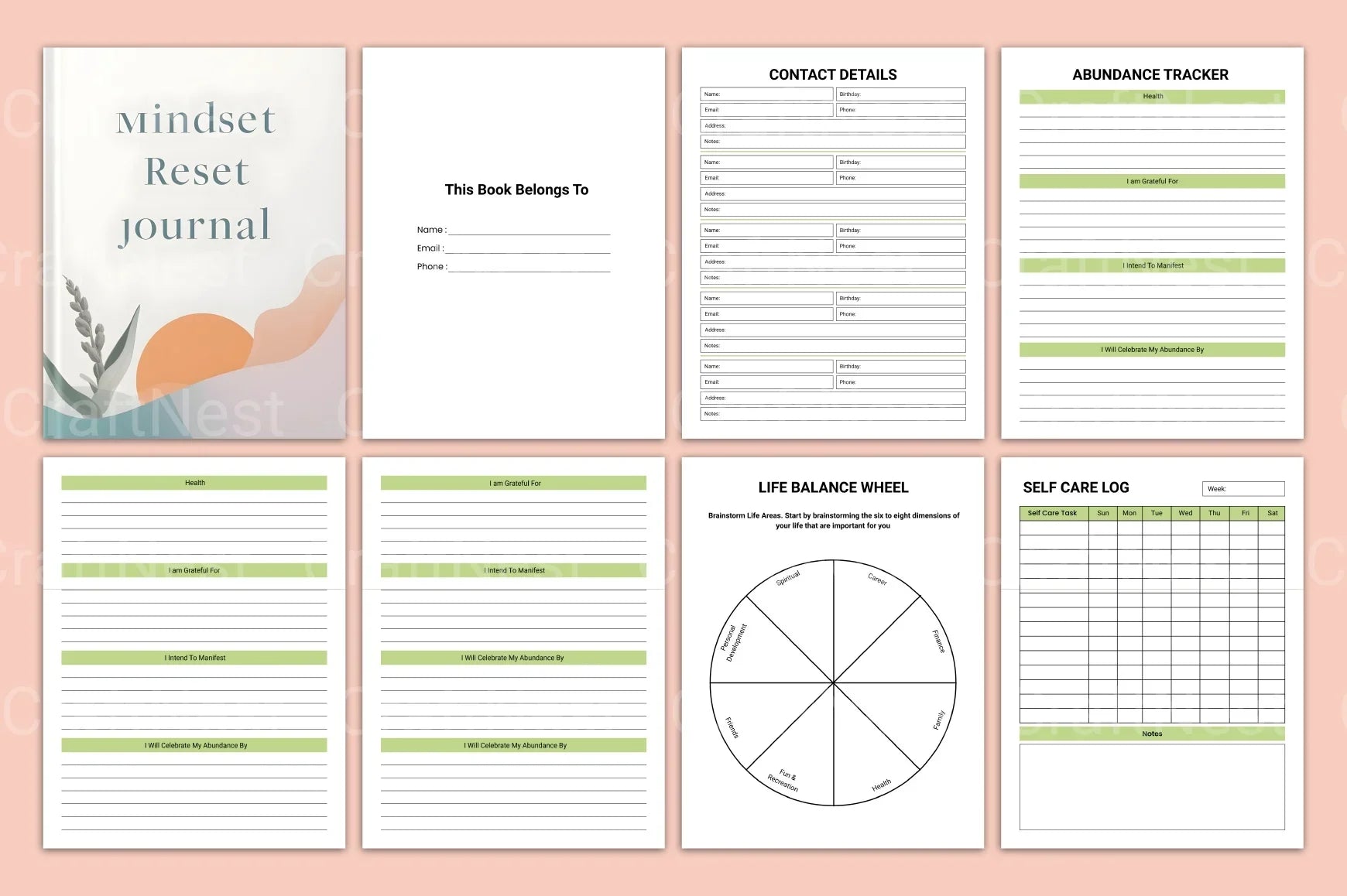 Mindset Reset: Transform Your Thinking - CraftNest - Digital Crafting and Art
