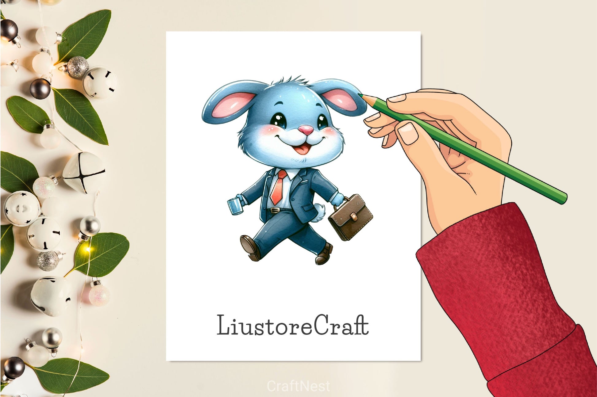 Cute Businessman Animals Clipart Bundle 2 - CraftNest - Digital Crafting and Art