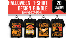 Halloween T-Shirt Bundle 6 - CraftNest - Digital Crafting and Art