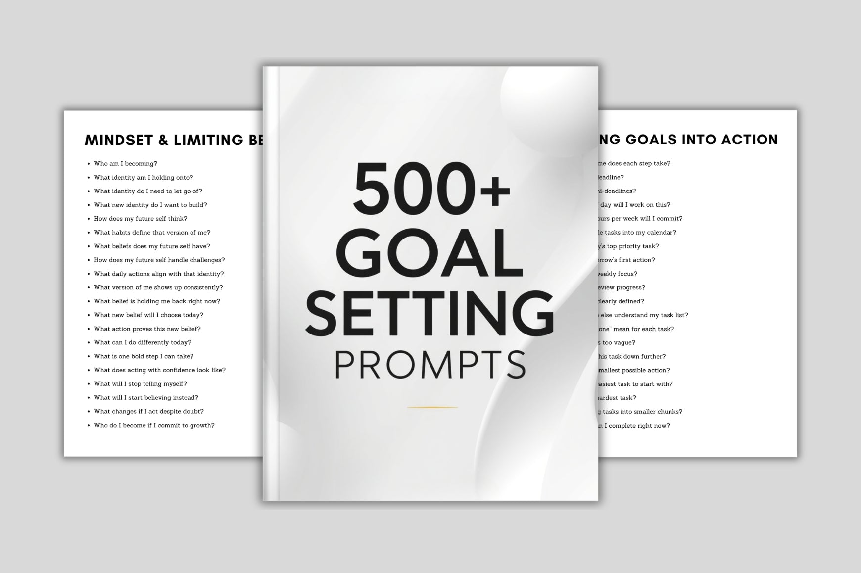 Goal Setting Prompts