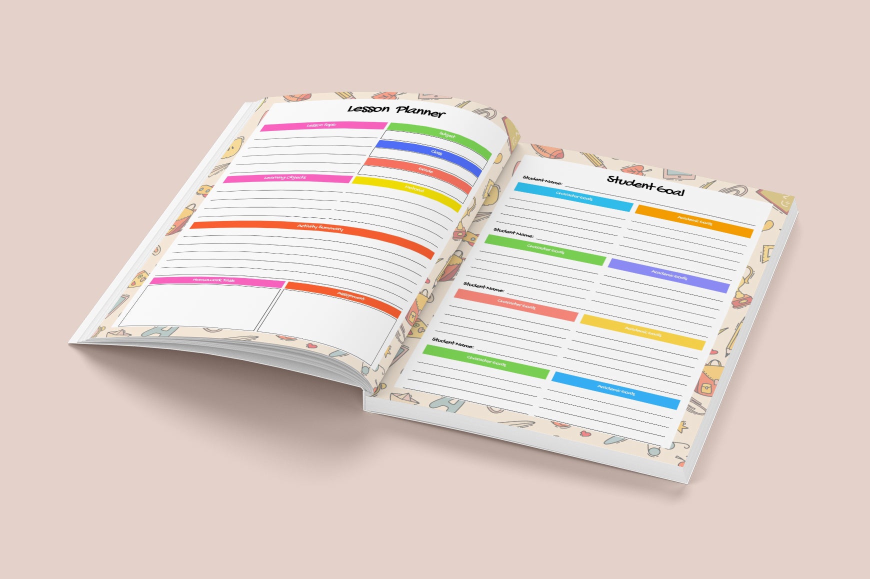 Homeschool Lesson Planner 15