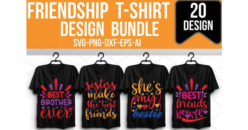 Friendship SVG Bundle - CraftNest - Digital Crafting and Art