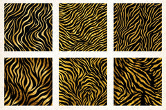 Tiger Glitter Ink Textures - CraftNest - Digital Crafting and Art
