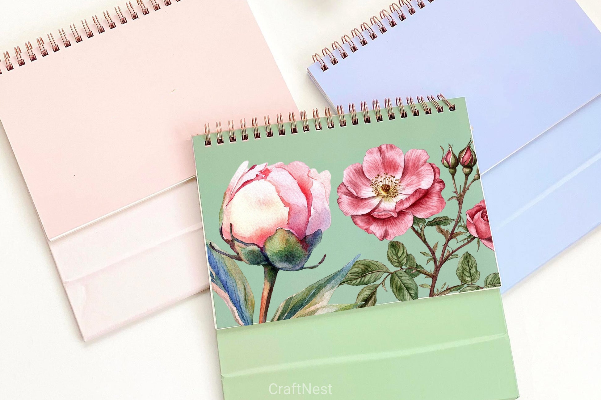 Roses Peonies Clipart Bundle - CraftNest - Digital Crafting and Art