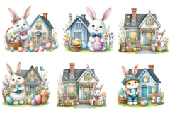 Easter Bunny Clipart Bundle 43 - CraftNest - Digital Crafting and Art