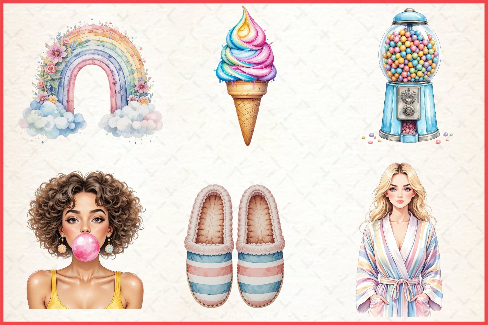 Spring & Summer Clipart Bundle - CraftNest - Digital Crafting and Art