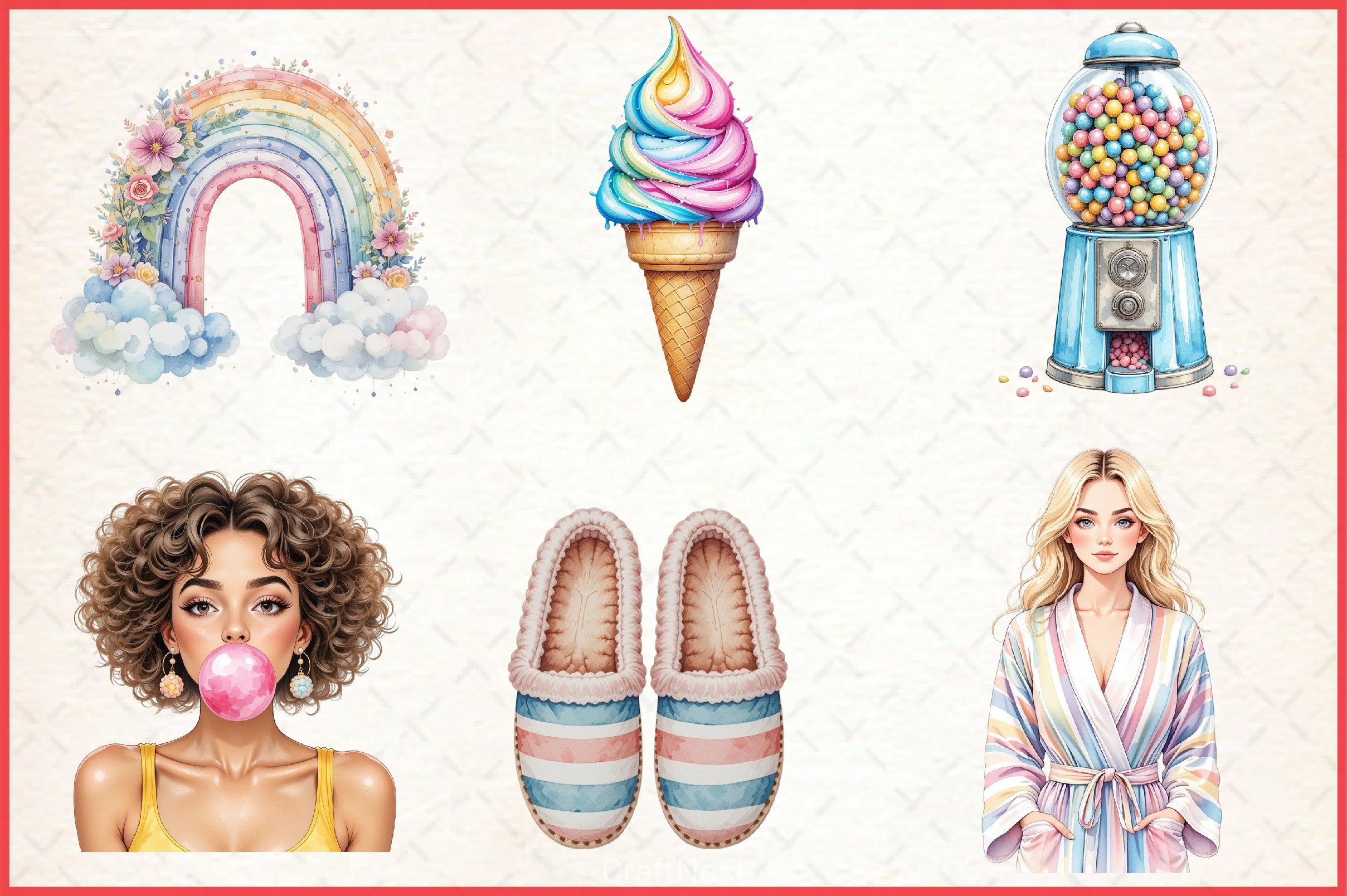 Spring & Summer Clipart Bundle - CraftNest - Digital Crafting and Art