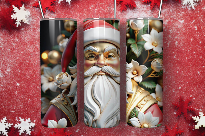 3D Inflated Christmas Tumbler Bundle 3 - CraftNest - Digital Crafting and Art