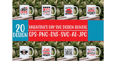 Valentine’s Day SVG Bundle 6 - CraftNest - Digital Crafting and Art