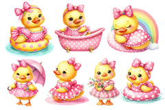 Lovely Ducks Clipart Bundle 2 - CraftNest - Digital Crafting and Art