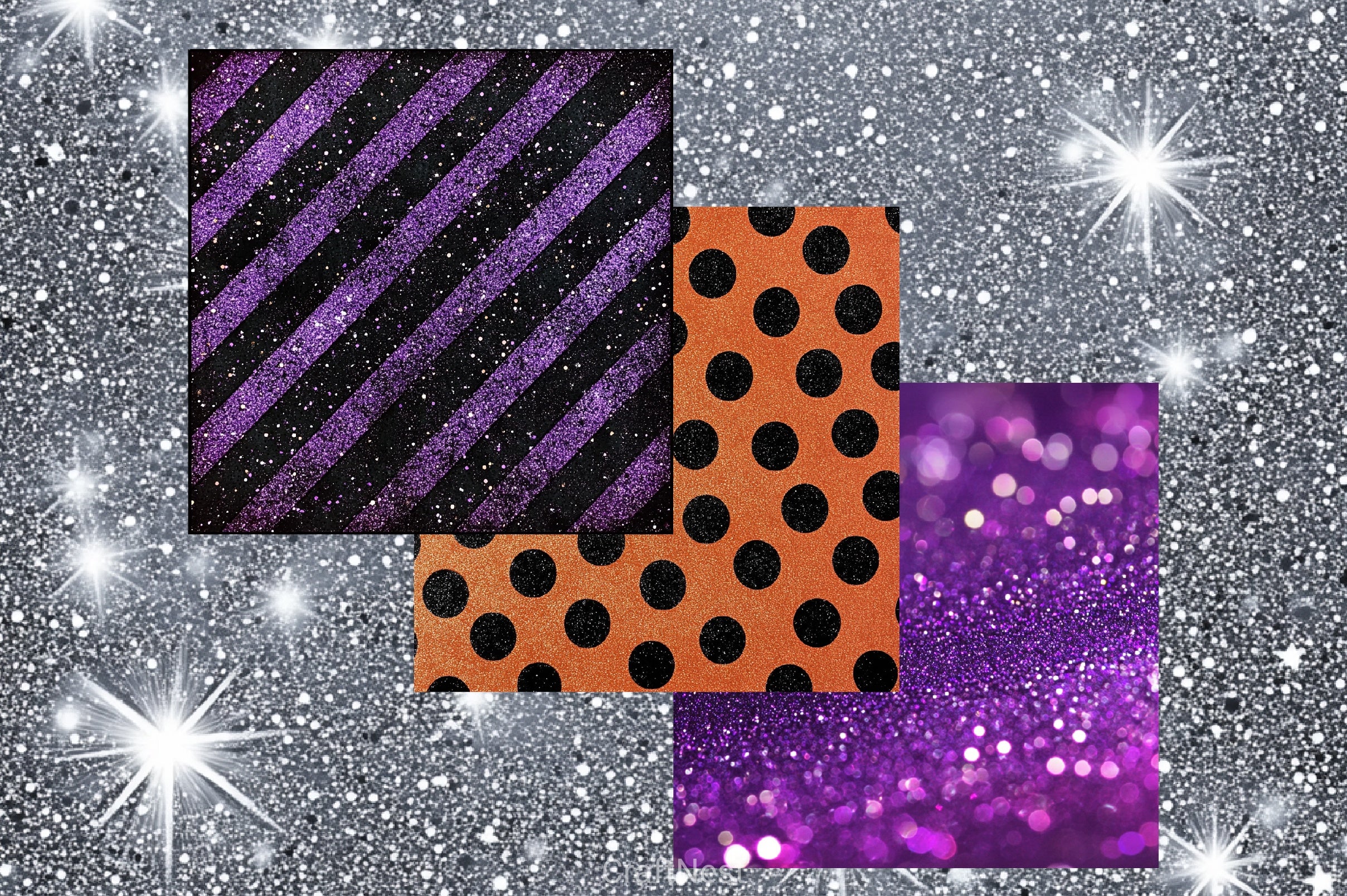 Halloween Digital Paper Pack 6 - CraftNest - Digital Crafting and Art