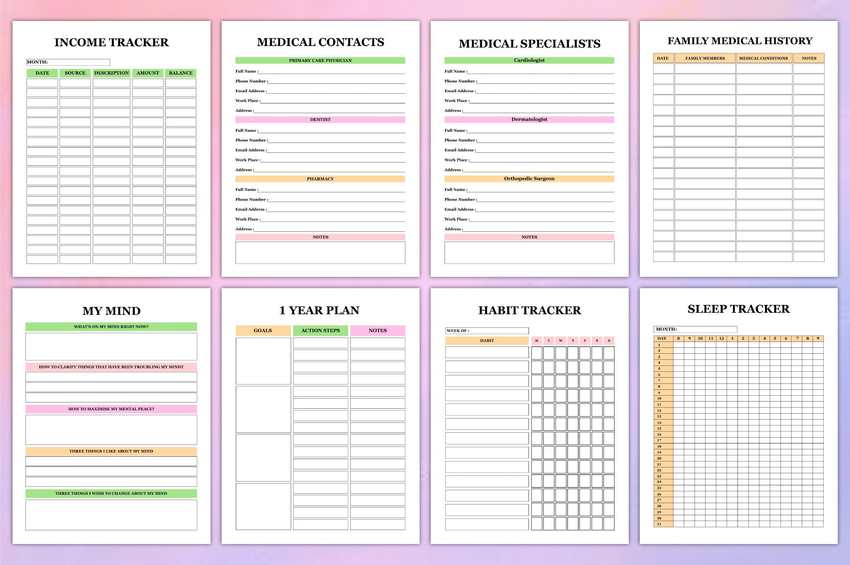 Emergency Planner Guide