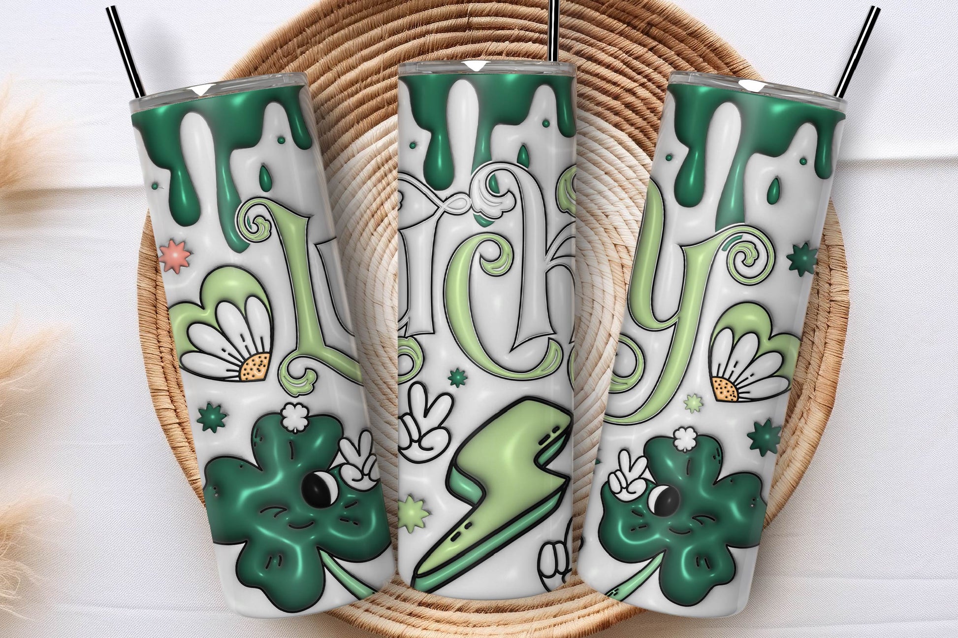 3D St Patrick's Tumbler Bundle 2 - CraftNest - Digital Crafting and Art