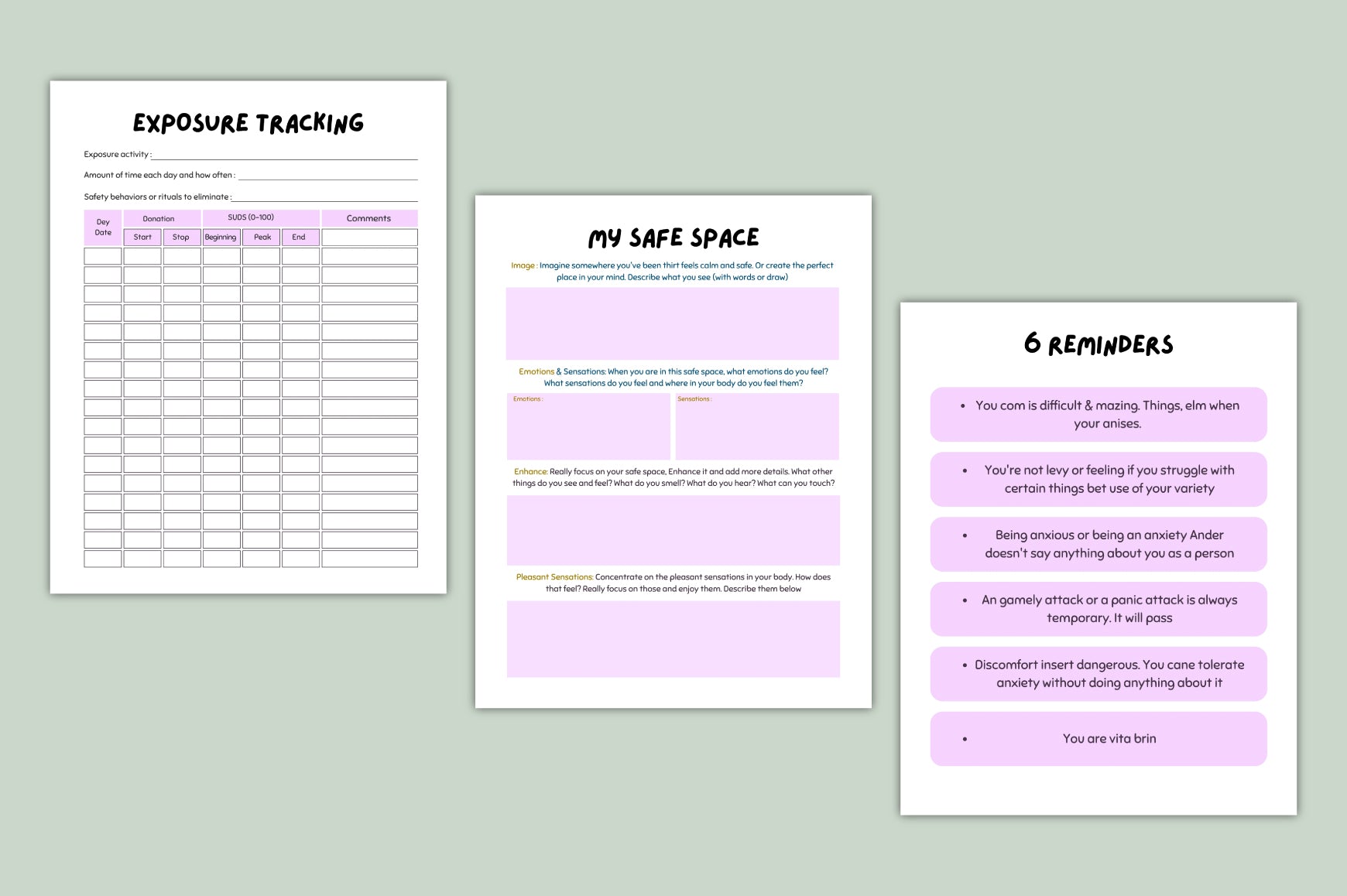Anxiety Self-Care Mega Journal