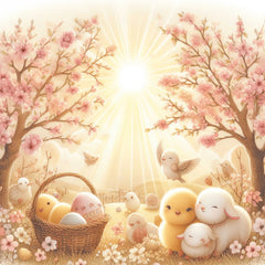 Easter Seamless Digital Paper 1 - CraftNest - Digital Crafting and Art