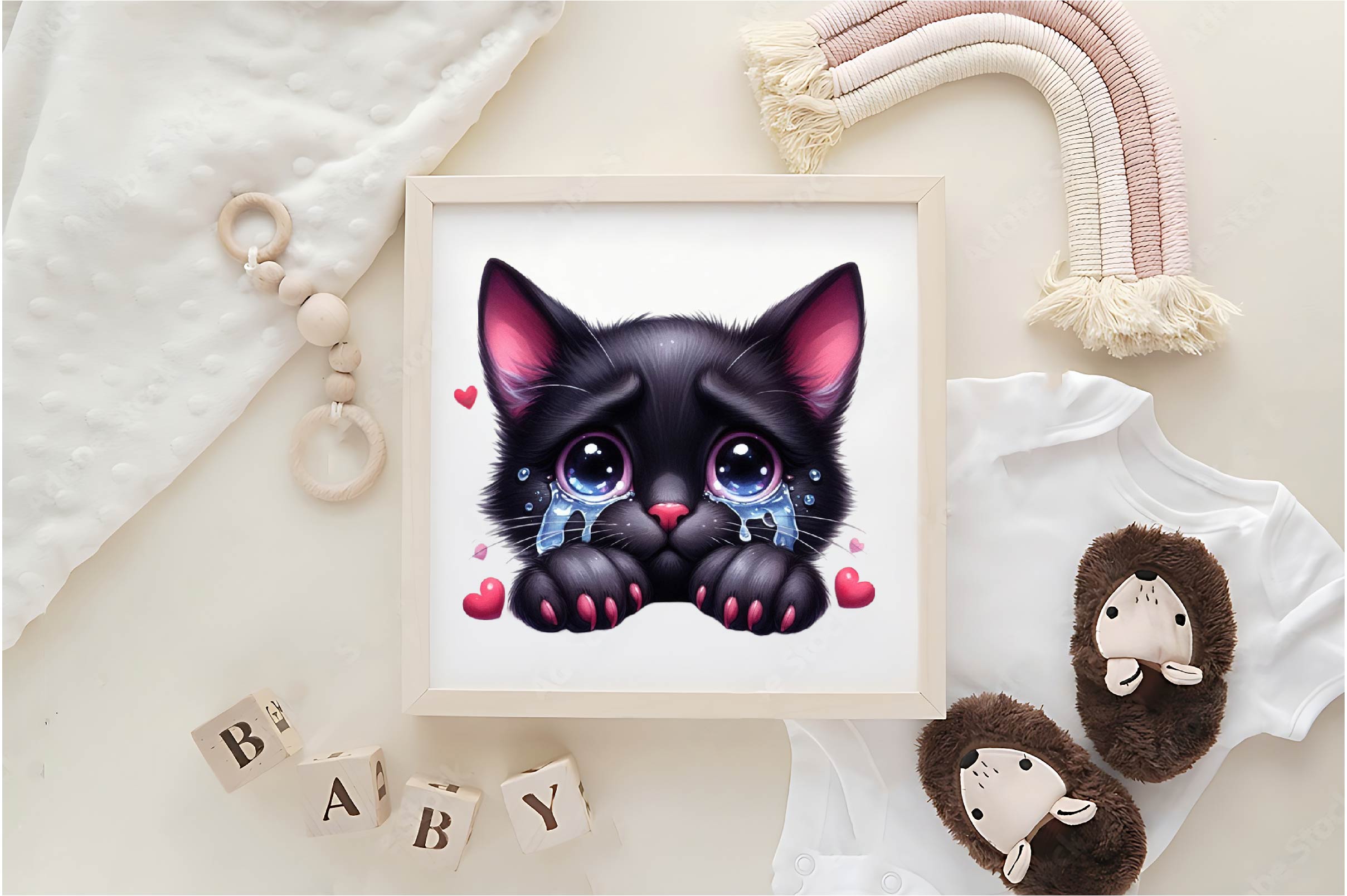 Broken Black Cat Clipart Bundle - CraftNest - Digital Crafting and Art