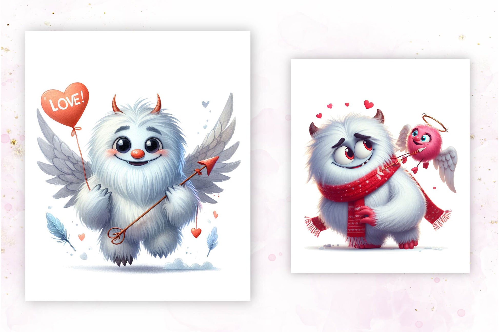 Cute Yeti Clipart Bundle - CraftNest - Digital Crafting and Art