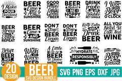 Beer SVG Bundle 16 - CraftNest - Digital Crafting and Art