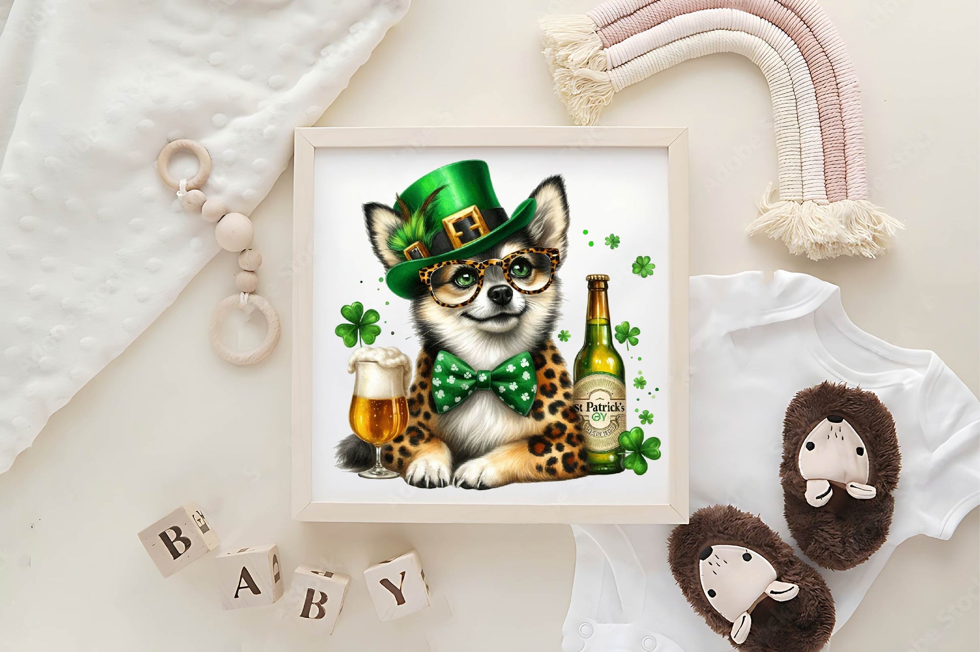 St Patricks Dog Clipart Bundle - CraftNest - Digital Crafting and Art