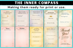 The Inner Compass: A Guide to Self-Discovery - CraftNest - Digital Crafting and Art