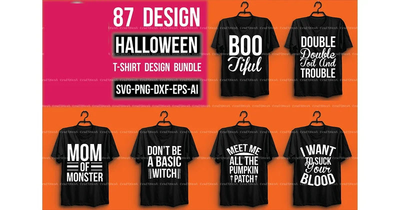 Halloween Design SVG Bundle 11 - CraftNest - Digital Crafting and Art