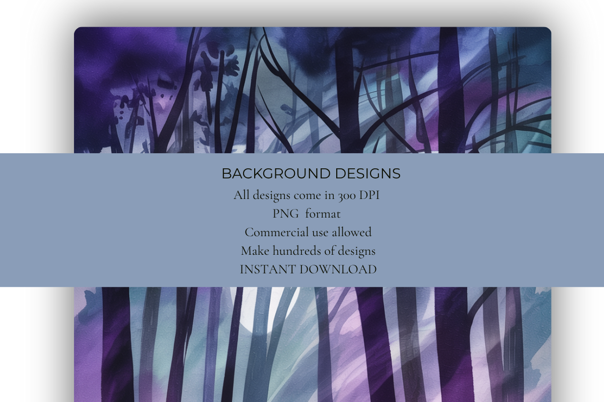 Midnight Forest Background Papers