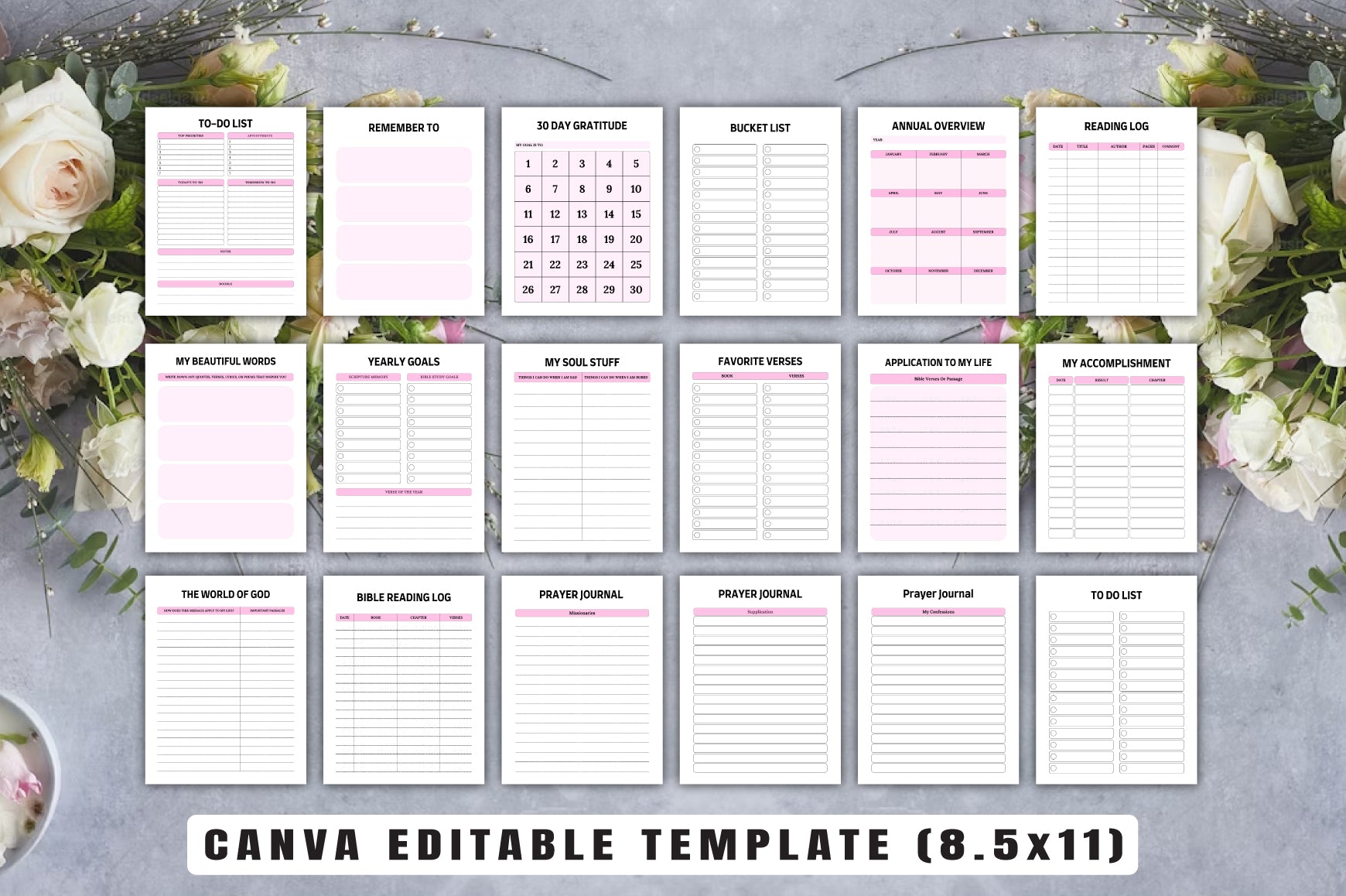 Bible Devotional Planner