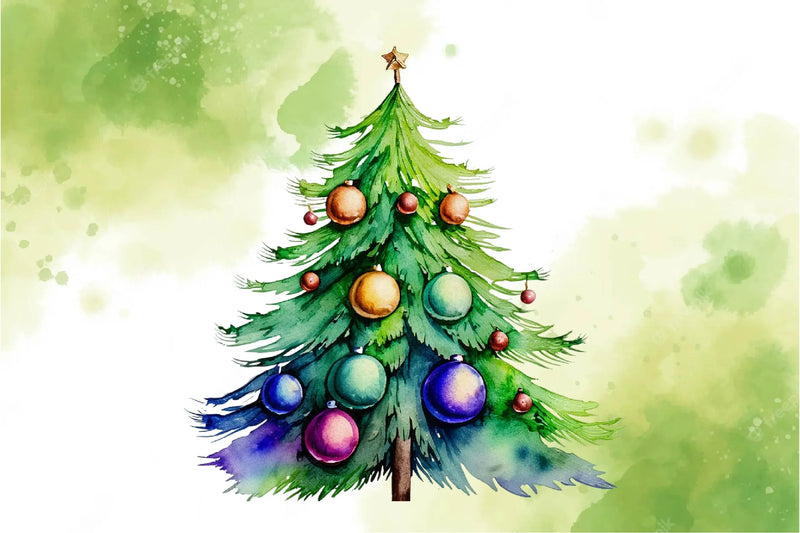 Christmas Tree Clipart Bundle 6 - CraftNest - Digital Crafting and Art