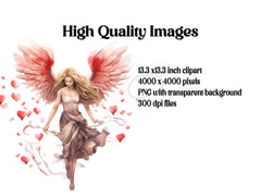 Love Angels Clipart - CraftNest