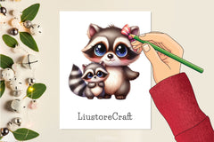 Mama And Baby Animals Clipart Bundle - CraftNest - Digital Crafting and Art