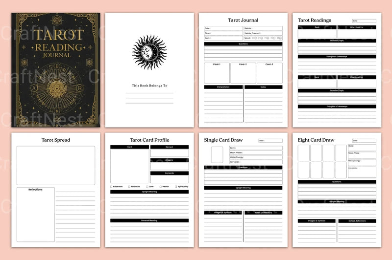 Tarot Reading Guide - CraftNest - Digital Crafting and Art