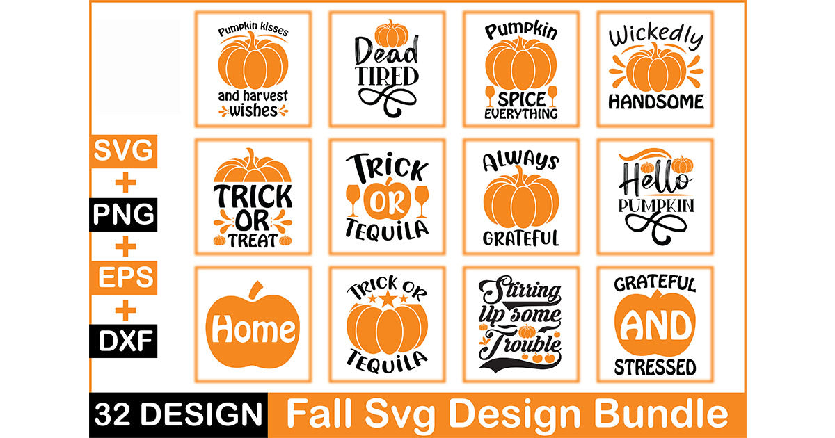 Fall SVG Bundle 6 - CraftNest - Digital Crafting and Art