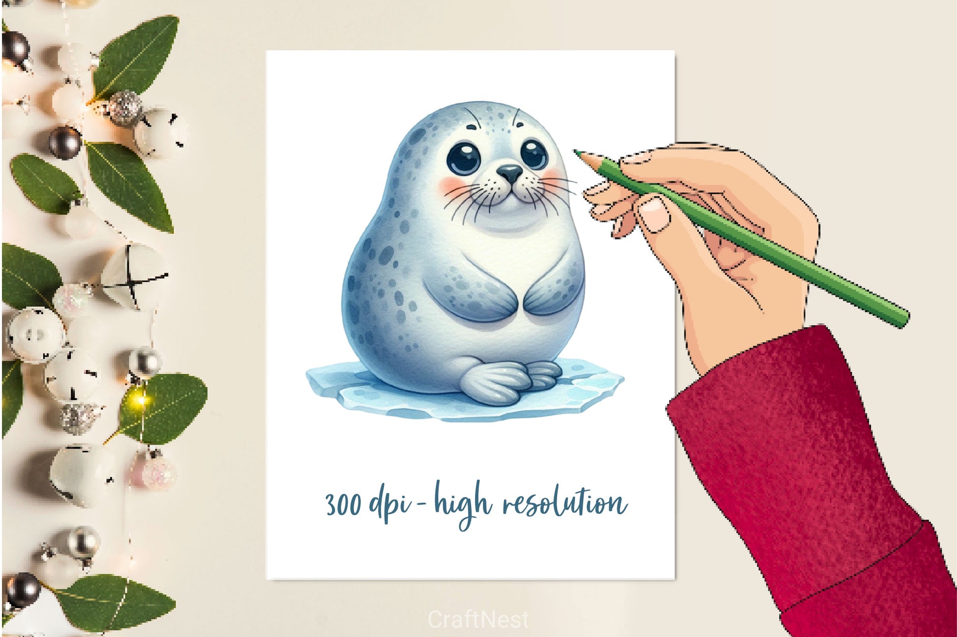 Seal Clipart Bundle - CraftNest - Digital Crafting and Art