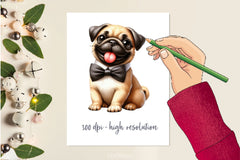 Funny Puppy Dog Clipart Bundle - CraftNest - Digital Crafting and Art