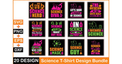 Science T Shirt Bundle 2 - CraftNest - Digital Crafting and Art