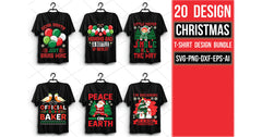 Christmas T Shirt Bundle 12 - CraftNest - Digital Crafting and Art